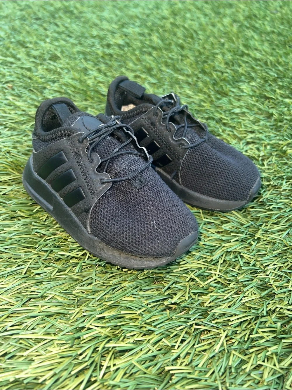 adidas x_plr Kids Black Low-Top Athletic Sneakers toddler baby 6c